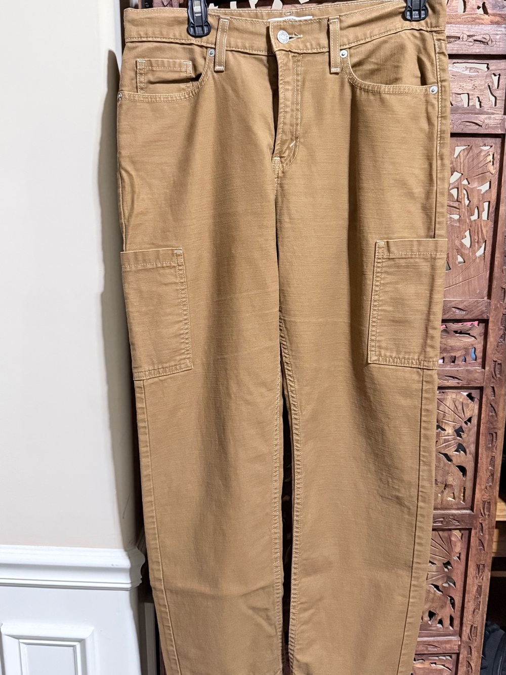 Levi's Caramel Workwear Cargo Pants